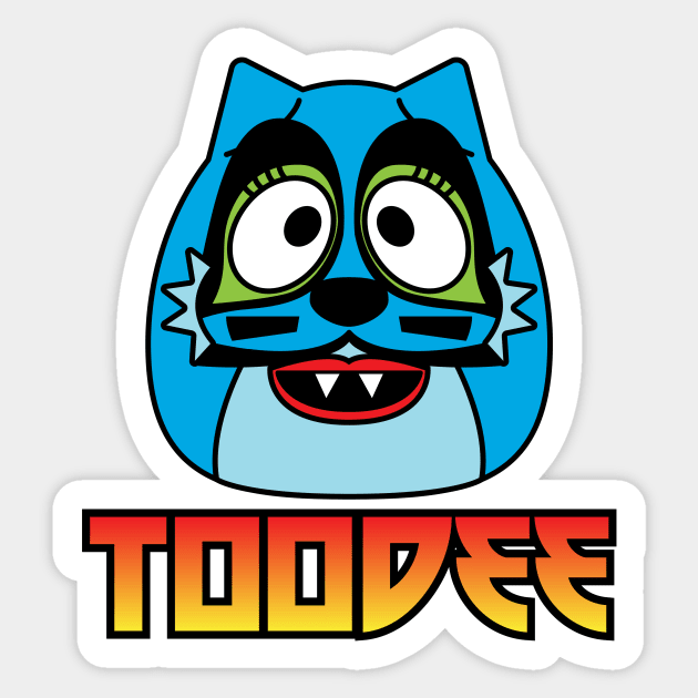 Catwoman Toodee Sticker by tenaciousva
